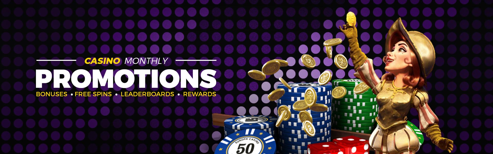 Casino Monthly Promotions - Generic