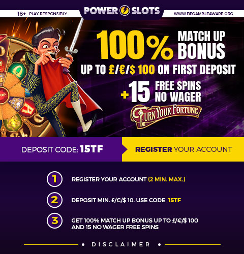 Promotion 100% + 15FS