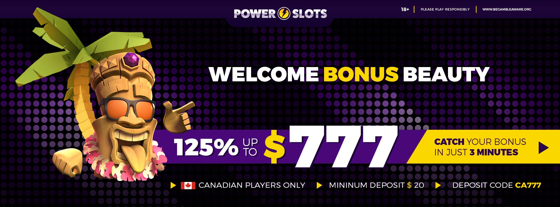$777 Bonus | Power Slots Casino