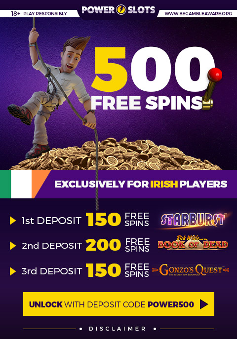 500 FREE SPINS | Power Slots Casino