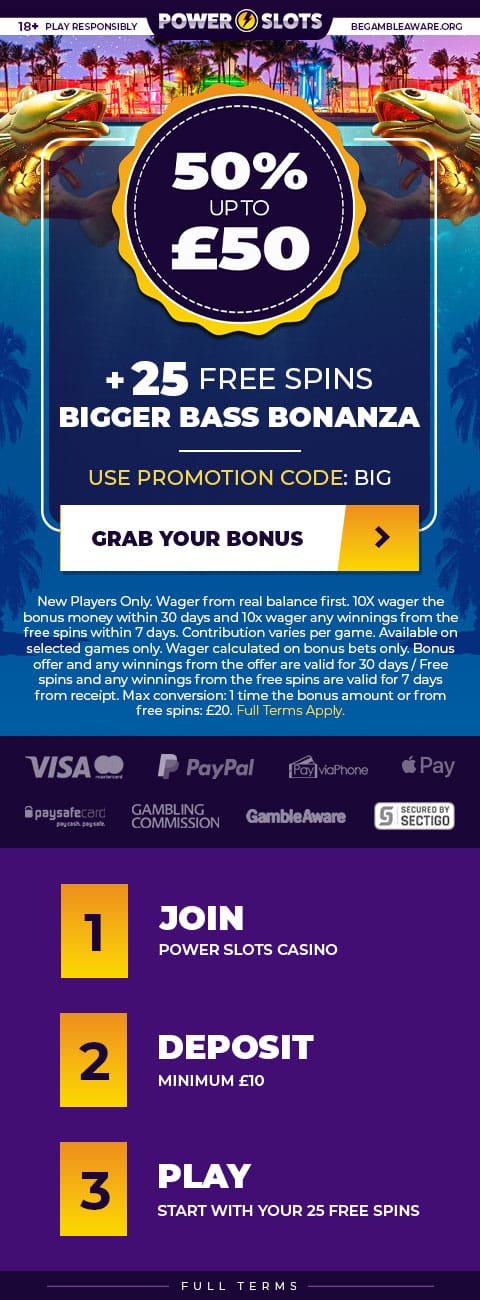 Promotion 50% + 25FS